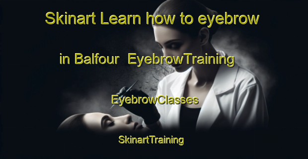 Skinart Learn how to eyebrow in Balfour | EyebrowTraining | EyebrowClasses | SkinartTraining-Canada