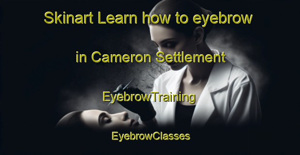 Skinart Learn how to eyebrow in Cameron Settlement | EyebrowTraining | EyebrowClasses | SkinartTraining-Canada