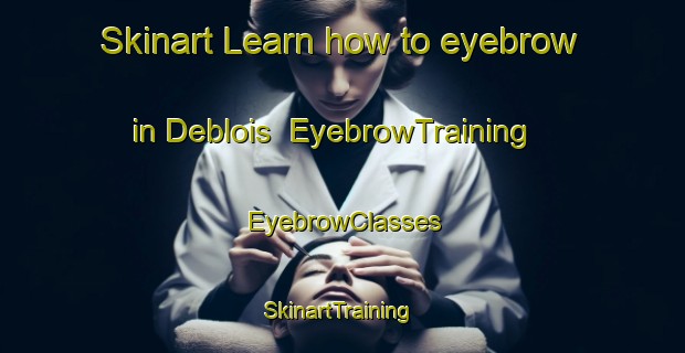 Skinart Learn how to eyebrow in Deblois | EyebrowTraining | EyebrowClasses | SkinartTraining-Canada