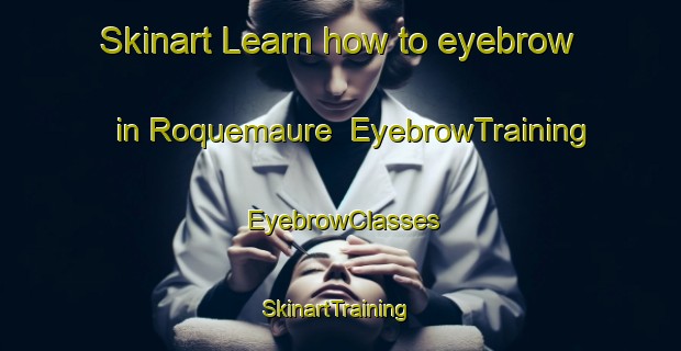 Skinart Learn how to eyebrow in Roquemaure | EyebrowTraining | EyebrowClasses | SkinartTraining-Canada