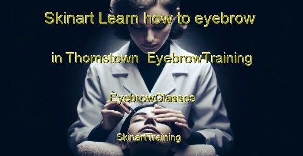 Skinart Learn how to eyebrow in Thomstown | EyebrowTraining | EyebrowClasses | SkinartTraining-Canada