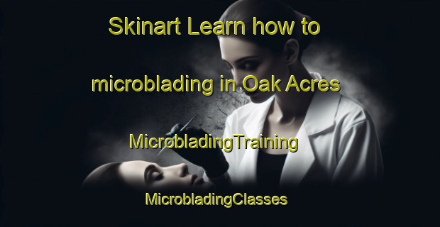 Skinart Learn how to microblading in Oak Acres | MicrobladingTraining | MicrobladingClasses | SkinartTraining-Canada