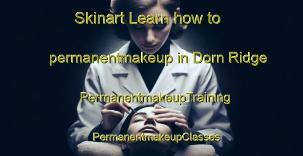 Skinart Learn how to permanentmakeup in Dorn Ridge | PermanentmakeupTraining | PermanentmakeupClasses | SkinartTraining-Canada