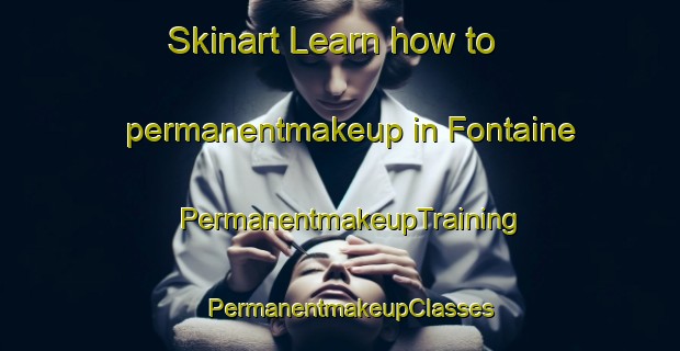 Skinart Learn how to permanentmakeup in Fontaine | PermanentmakeupTraining | PermanentmakeupClasses | SkinartTraining-Canada