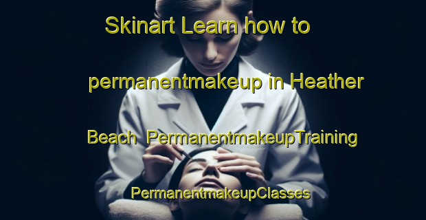 Skinart Learn how to permanentmakeup in Heather Beach | PermanentmakeupTraining | PermanentmakeupClasses | SkinartTraining-Canada