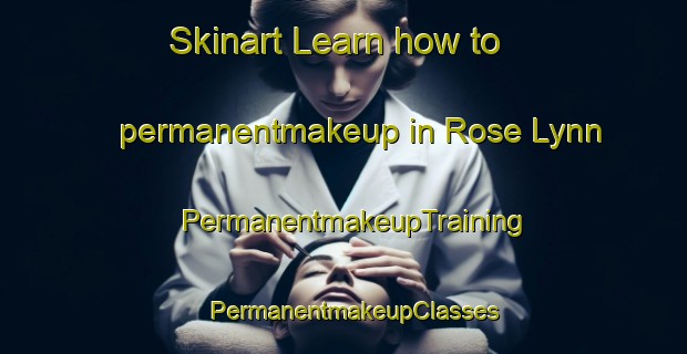 Skinart Learn how to permanentmakeup in Rose Lynn | PermanentmakeupTraining | PermanentmakeupClasses | SkinartTraining-Canada