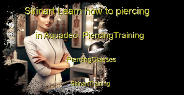 Skinart Learn how to piercing in Aquadeo | #PiercingTraining #PiercingClasses #SkinartTraining-Canada