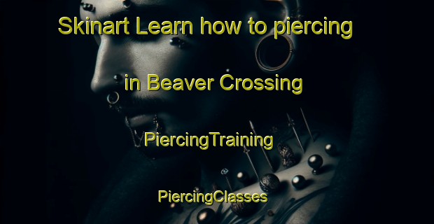 Skinart Learn how to piercing in Beaver Crossing | PiercingTraining | PiercingClasses | SkinartTraining-Canada