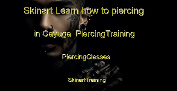 Skinart Learn how to piercing in Cayuga | PiercingTraining | PiercingClasses | SkinartTraining-Canada
