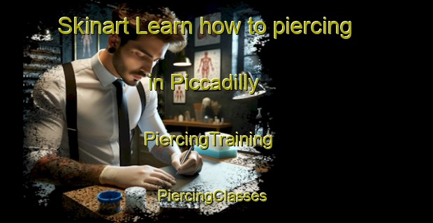 Skinart Learn how to piercing in Piccadilly | PiercingTraining | PiercingClasses | SkinartTraining-Canada