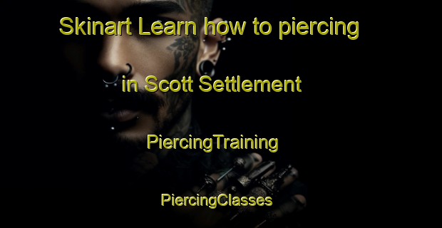 Skinart Learn how to piercing in Scott Settlement | PiercingTraining | PiercingClasses | SkinartTraining-Canada