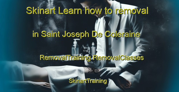 Skinart Learn how to removal in Saint Joseph De Coleraine | #RemovalTraining #RemovalClasses #SkinartTraining-Canada