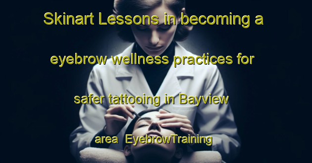 Skinart Lessons in becoming a eyebrow wellness practices for safer tattooing in Bayview area | EyebrowTraining | EyebrowClasses | SkinartTraining-Canada