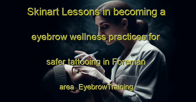 Skinart Lessons in becoming a eyebrow wellness practices for safer tattooing in Foreman area | EyebrowTraining | EyebrowClasses | SkinartTraining-Canada