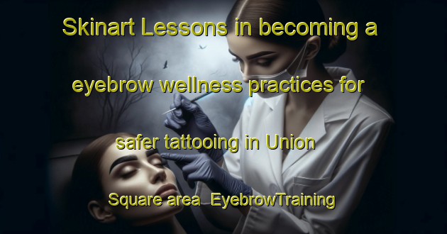 Skinart Lessons in becoming a eyebrow wellness practices for safer tattooing in Union Square area | EyebrowTraining | EyebrowClasses | SkinartTraining-Canada