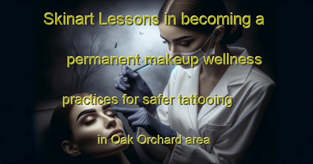 Skinart Lessons in becoming a permanent makeup wellness practices for safer tattooing in Oak Orchard area | PermanentmakeupTraining | PermanentmakeupClasses | SkinartTraining-Canada