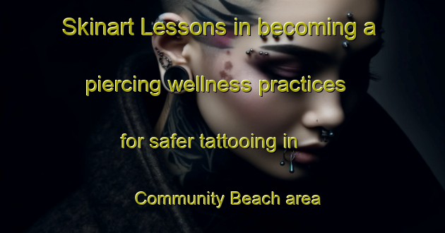 Skinart Lessons in becoming a piercing wellness practices for safer tattooing in Community Beach area | PiercingTraining | PiercingClasses | SkinartTraining-Canada