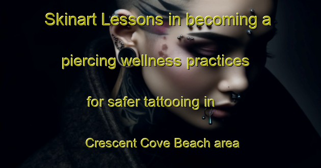 Skinart Lessons in becoming a piercing wellness practices for safer tattooing in Crescent Cove Beach area | PiercingTraining | PiercingClasses | SkinartTraining-Canada