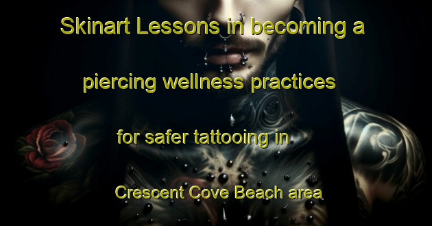 Skinart Lessons in becoming a piercing wellness practices for safer tattooing in Crescent Cove Beach area | PiercingTraining | PiercingClasses | SkinartTraining-Canada
