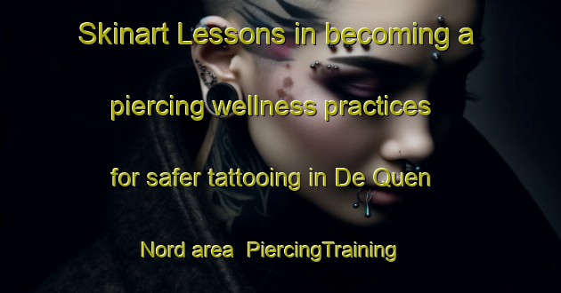 Skinart Lessons in becoming a piercing wellness practices for safer tattooing in De Quen Nord area | PiercingTraining | PiercingClasses | SkinartTraining-Canada