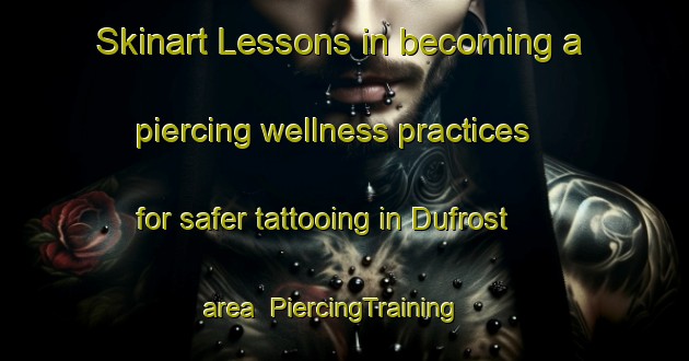 Skinart Lessons in becoming a piercing wellness practices for safer tattooing in Dufrost area | PiercingTraining | PiercingClasses | SkinartTraining-Canada