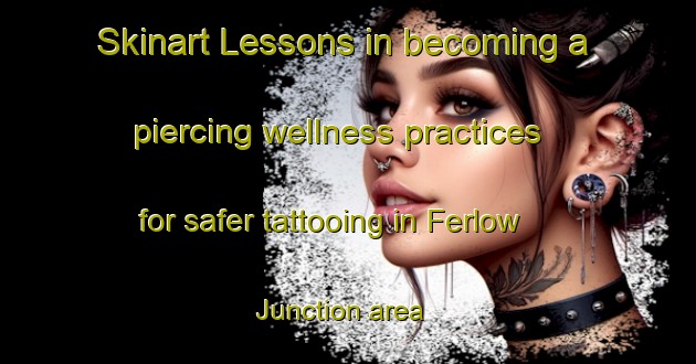 Skinart Lessons in becoming a piercing wellness practices for safer tattooing in Ferlow Junction area | PiercingTraining | PiercingClasses | SkinartTraining-Canada