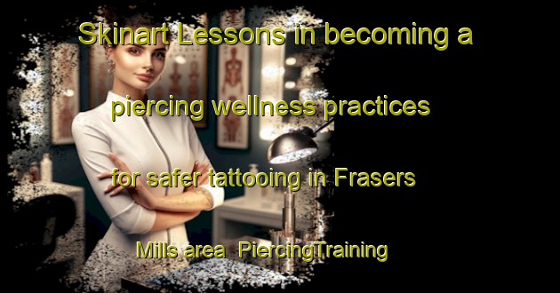 Skinart Lessons in becoming a piercing wellness practices for safer tattooing in Frasers Mills area | PiercingTraining | PiercingClasses | SkinartTraining-Canada