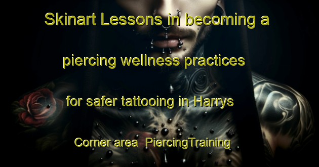 Skinart Lessons in becoming a piercing wellness practices for safer tattooing in Harrys Corner area | PiercingTraining | PiercingClasses | SkinartTraining-Canada