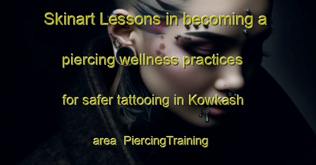 Skinart Lessons in becoming a piercing wellness practices for safer tattooing in Kowkash area | PiercingTraining | PiercingClasses | SkinartTraining-Canada