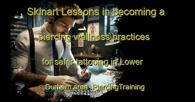 Skinart Lessons in becoming a piercing wellness practices for safer tattooing in Lower Durham area | PiercingTraining | PiercingClasses | SkinartTraining-Canada