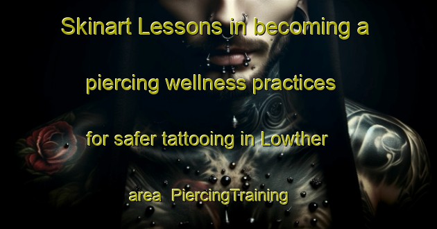 Skinart Lessons in becoming a piercing wellness practices for safer tattooing in Lowther area | PiercingTraining | PiercingClasses | SkinartTraining-Canada