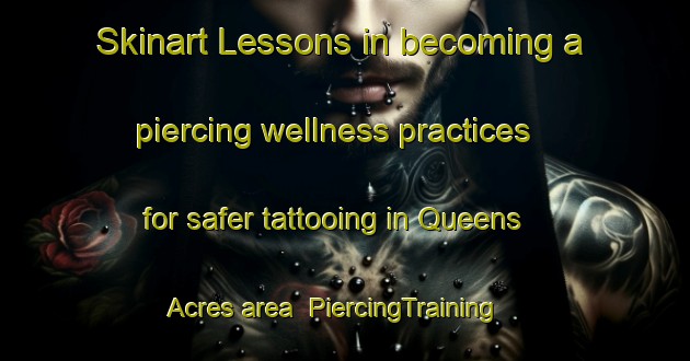 Skinart Lessons in becoming a piercing wellness practices for safer tattooing in Queens Acres area | PiercingTraining | PiercingClasses | SkinartTraining-Canada