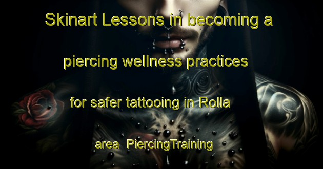 Skinart Lessons in becoming a piercing wellness practices for safer tattooing in Rolla area | PiercingTraining | PiercingClasses | SkinartTraining-Canada