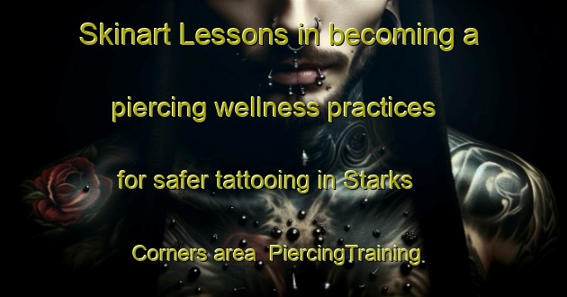 Skinart Lessons in becoming a piercing wellness practices for safer tattooing in Starks Corners area | PiercingTraining | PiercingClasses | SkinartTraining-Canada