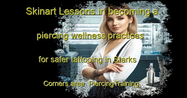 Skinart Lessons in becoming a piercing wellness practices for safer tattooing in Starks Corners area | PiercingTraining | PiercingClasses | SkinartTraining-Canada