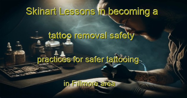 Skinart Lessons in becoming a tattoo removal safety practices for safer tattooing in Fillmore area | RemovalTraining | RemovalClasses | SkinartTraining-Canada