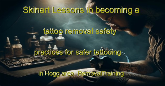Skinart Lessons in becoming a tattoo removal safety practices for safer tattooing in Hogg area | RemovalTraining | RemovalClasses | SkinartTraining-Canada