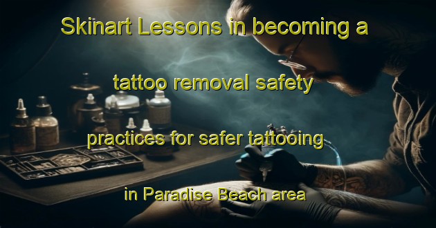 Skinart Lessons in becoming a tattoo removal safety practices for safer tattooing in Paradise Beach area | RemovalTraining | RemovalClasses | SkinartTraining-Canada