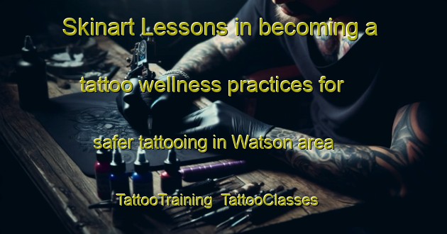 Skinart Lessons in becoming a tattoo wellness practices for safer tattooing in Watson area | TattooTraining | TattooClasses | SkinartTraining-Canada