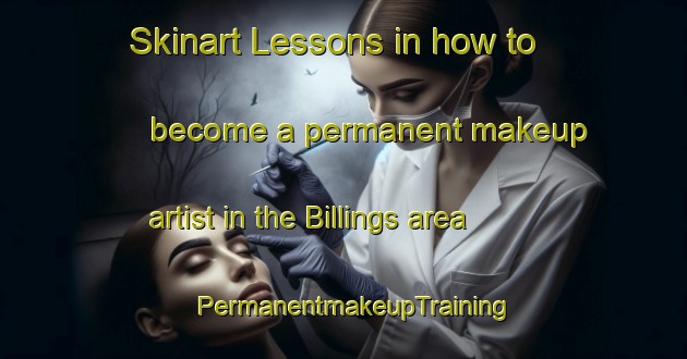 Skinart Lessons in how to become a permanent makeup artist in the Billings area | PermanentmakeupTraining | PermanentmakeupClasses | SkinartTraining-Canada