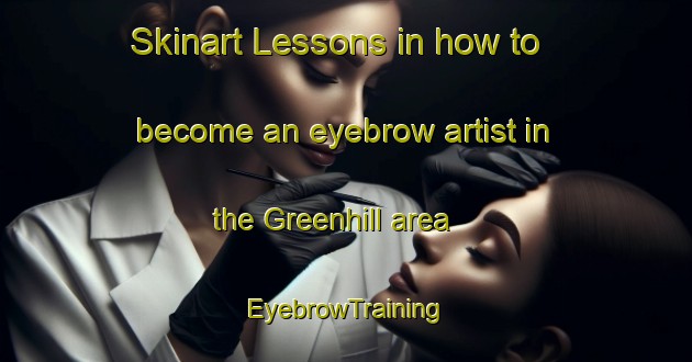 Skinart Lessons in how to become an eyebrow artist in the Greenhill area | EyebrowTraining | EyebrowClasses | SkinartTraining-Canada