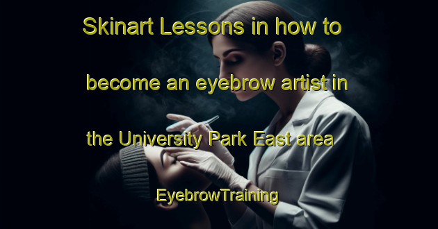 Skinart Lessons in how to become an eyebrow artist in the University Park East area | EyebrowTraining | EyebrowClasses | SkinartTraining-Canada