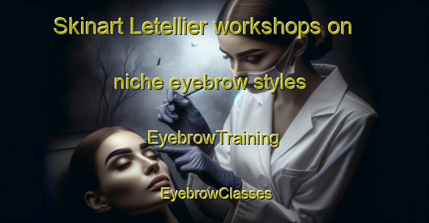 Skinart Letellier workshops on niche eyebrow styles | EyebrowTraining | EyebrowClasses | SkinartTraining-Canada