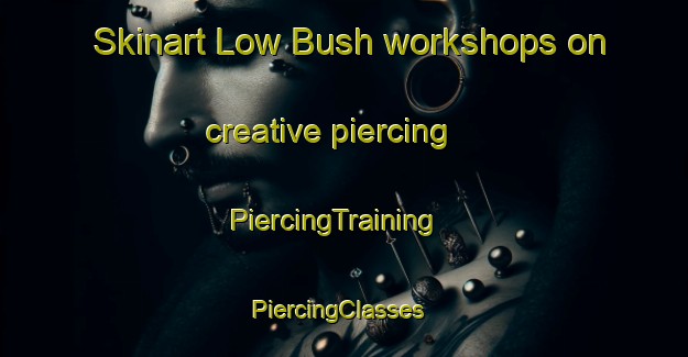 Skinart Low Bush workshops on creative piercing | PiercingTraining | PiercingClasses | SkinartTraining-Canada