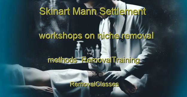 Skinart Mann Settlement workshops on niche removal methods | RemovalTraining | RemovalClasses | SkinartTraining-Canada