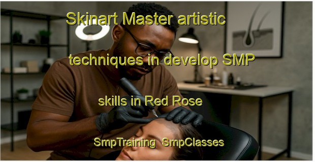 Skinart Master artistic techniques in develop SMP skills in Red Rose | SmpTraining | SmpClasses | SkinartTraining-Canada