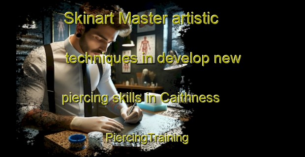 Skinart Master artistic techniques in develop new piercing skills in Caithness | PiercingTraining | PiercingClasses | SkinartTraining-Canada