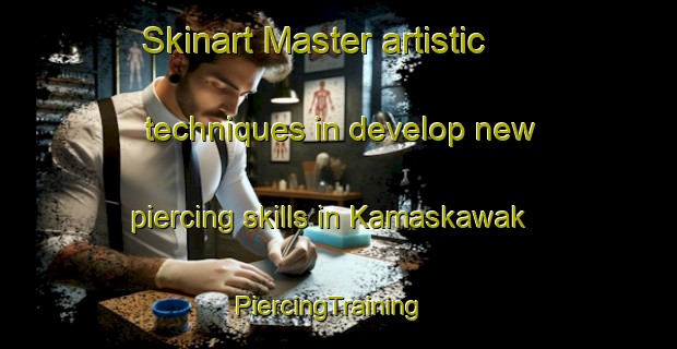 Skinart Master artistic techniques in develop new piercing skills in Kamaskawak | PiercingTraining | PiercingClasses | SkinartTraining-Canada