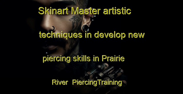 Skinart Master artistic techniques in develop new piercing skills in Prairie River | PiercingTraining | PiercingClasses | SkinartTraining-Canada
