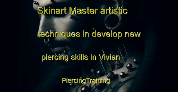 Skinart Master artistic techniques in develop new piercing skills in Vivian | PiercingTraining | PiercingClasses | SkinartTraining-Canada
